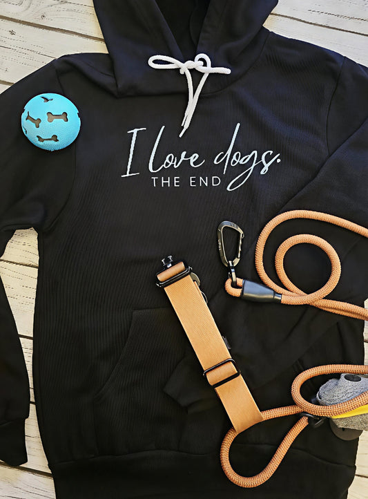 I Love Dogs Hoodie - Soft Wear