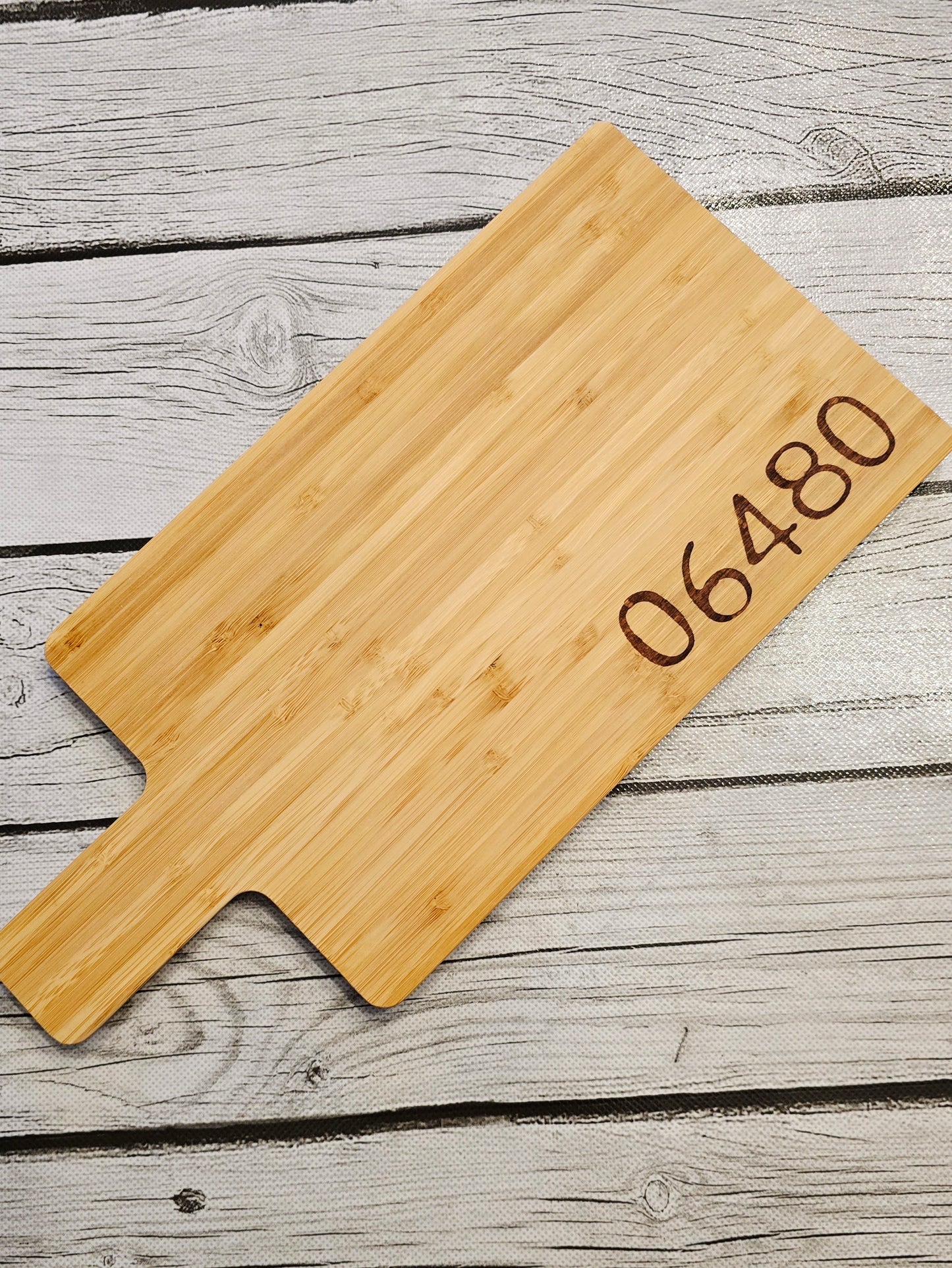 Zip Code - Wood Serving Board