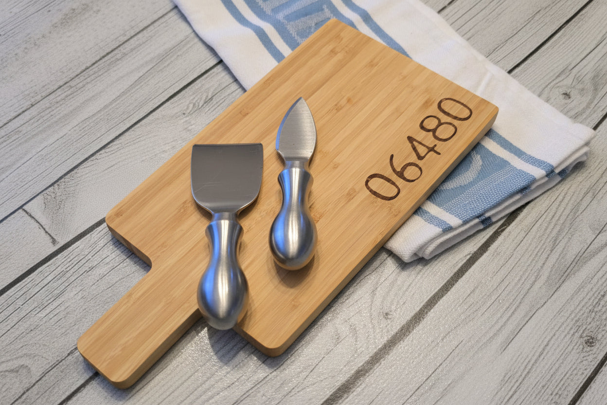 Zip Code - Wood Serving Board