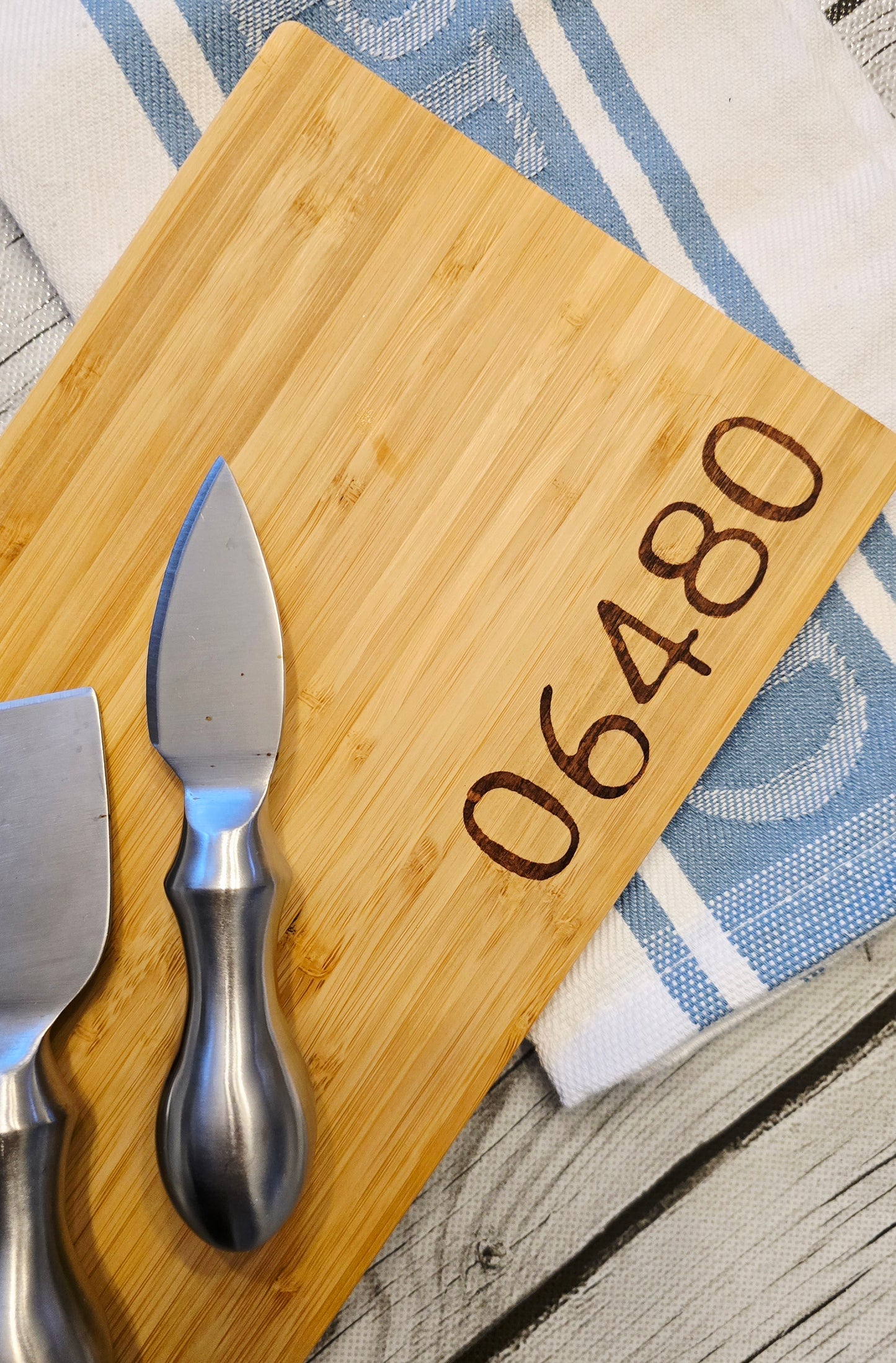 Zip Code - Wood Serving Board