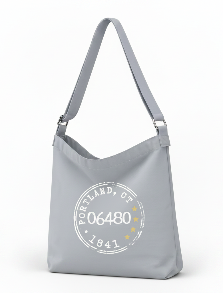 The Hometown Stamp - Crossbody Tote Bag