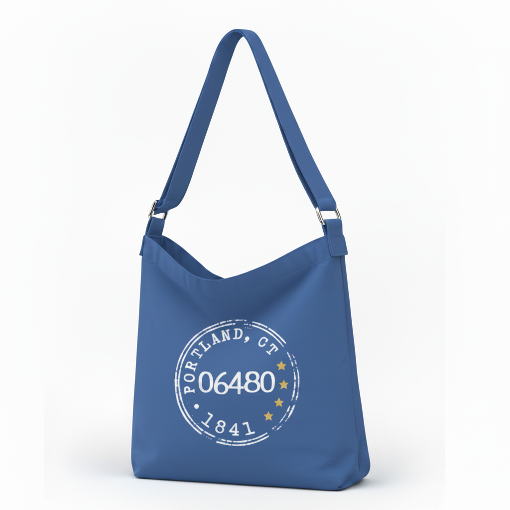 The Hometown Stamp - Crossbody Tote Bag