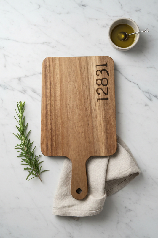 Zip Code - Wood Serving Board