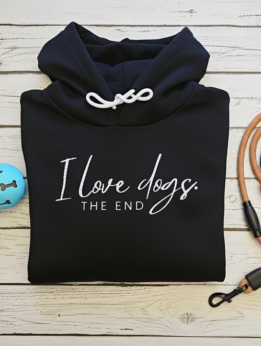 I Love Dogs Hoodie - Soft Wear