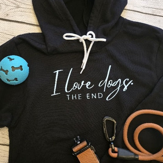 I Love Dogs Hoodie - Soft Wear