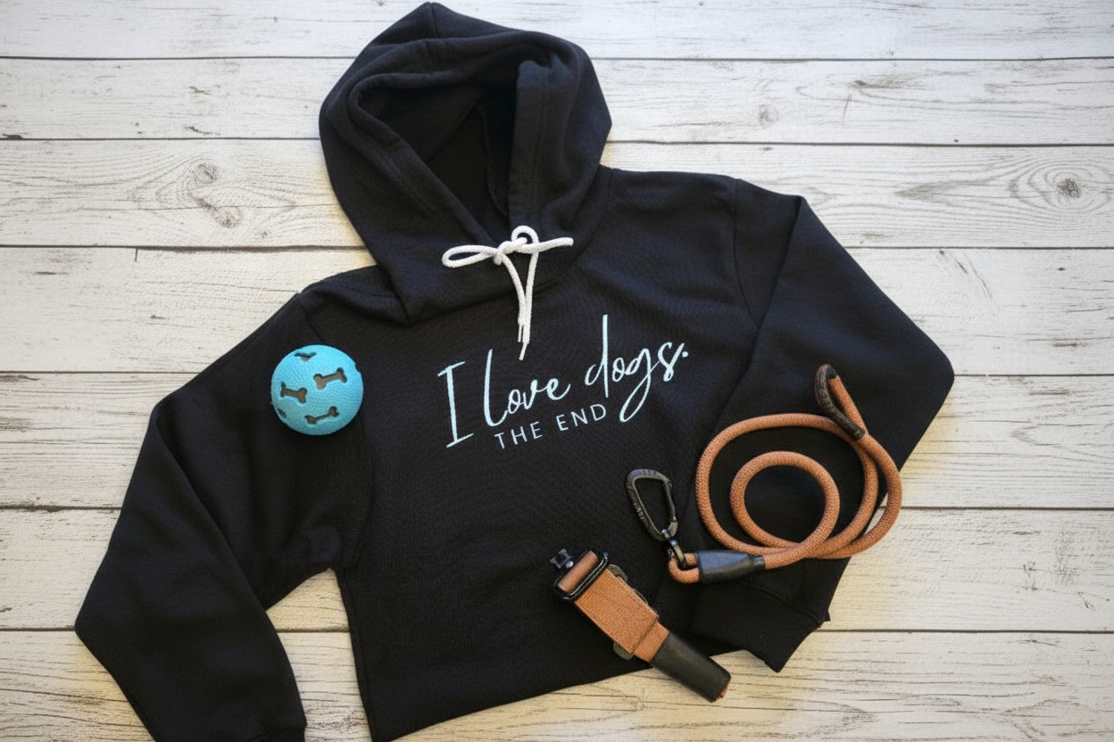I Love Dogs Hoodie - Soft Wear