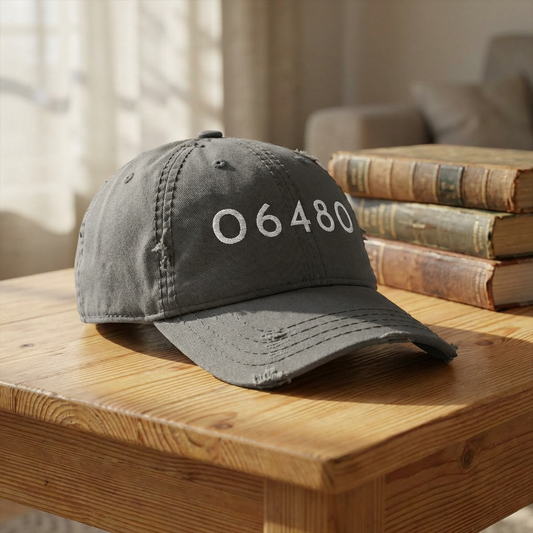 Zip Code - Baseball Hat (Embroidered)
