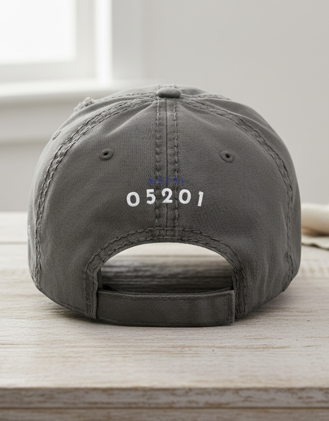 Zip Code - Baseball Hat (Embroidered)